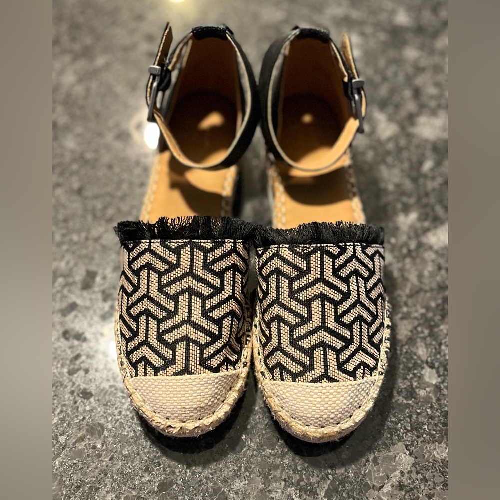 Crown Vintage Bonire2 espadrille wedge sandals women’s size 7 1/2‎